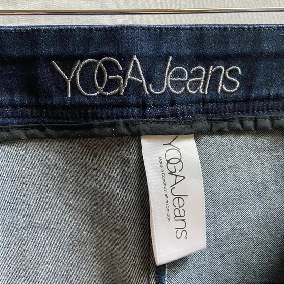 YOGA JEANS RACHEL SKINNY HIGH RISE PULL ON JEANS SZ 32 - Picture 10 of 15